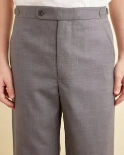 Men BODE Tropical Wool Side-Buckle Trousers
