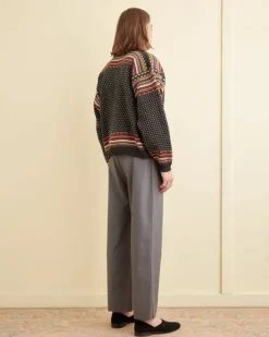 Men BODE Tropical Wool Side-Buckle Trousers