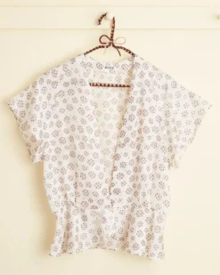 Women BODE Tulip Stamp Top