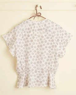 Women BODE Tulip Stamp Top