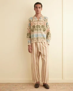 Men BODE Tulipa Long Sleeve Shirt