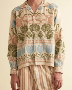 Men BODE Tulipa Long Sleeve Shirt