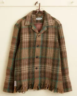Men BODE Tweed House Overshirt - S