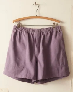 Men BODE Twill Rugby Short - Lavender