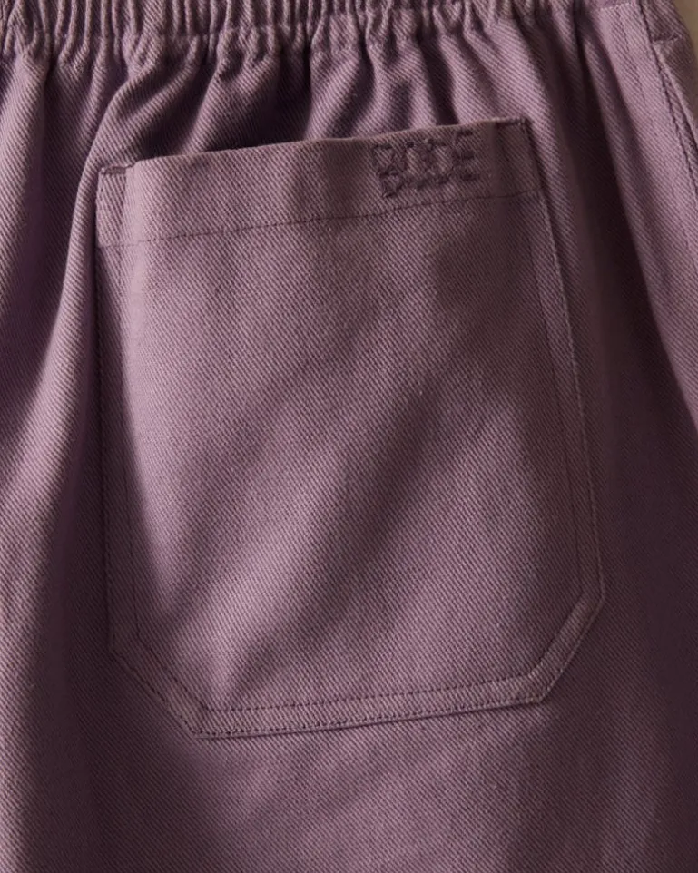 Men BODE Twill Rugby Short - Lavender