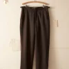 Men BODE Twill Side Buckle Trousers - Black