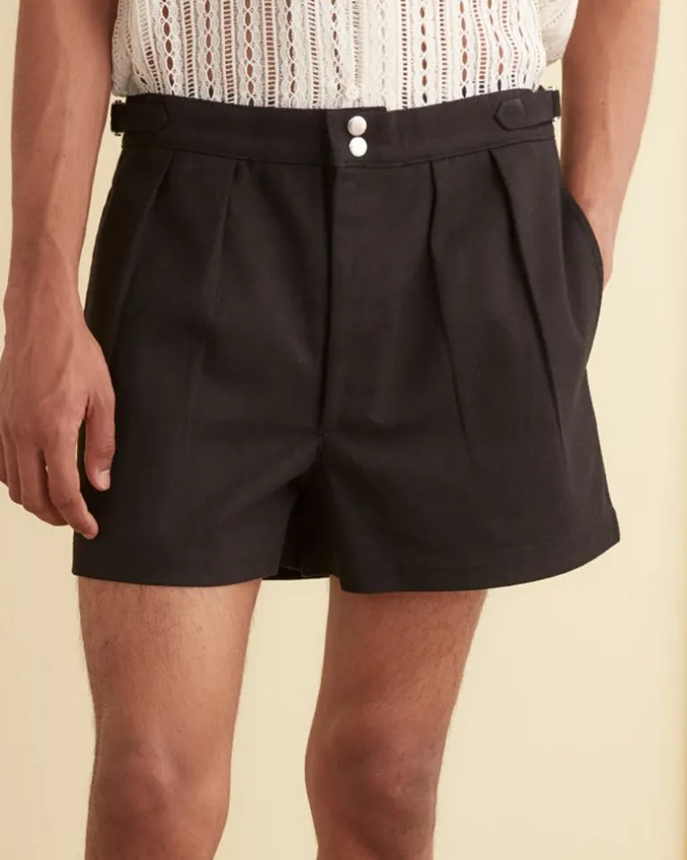 Men BODE Twill Snap Shorts