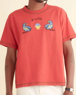 Men BODE Twin Parakeet Tee