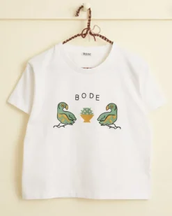 Women BODE Twin Parakeet Tee