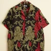 Men BODE Vineyard Mesh Short Sleeve Shirt