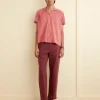 Men BODE Voile Double-Pocket Short Sleeve Shirt - Pink