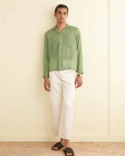 Men BODE Voile Long Sleeve Shirt