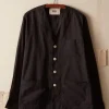 Men BODE Voile Roberto Shirt - Midnight