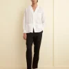 Men BODE Voile Roberto Shirt - White