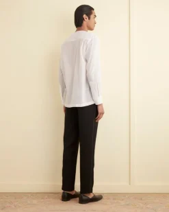 Men BODE Voile Roberto Shirt - White