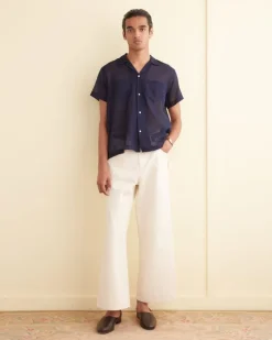 Men BODE Voile Short Sleeve Shirt