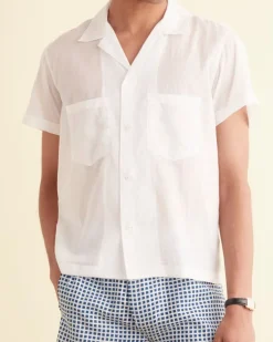 Men BODE Voile Short Sleeve Shirt