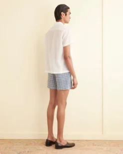 Men BODE Voile Short Sleeve Shirt