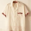 Men BODE Whirling Dot Short Sleeve Shirt