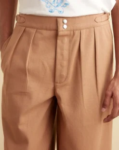 Men BODE Wide Leg Snap Trousers