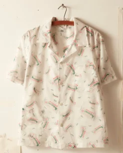 Men BODE Wiggley Short Sleeve Shirt