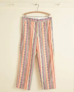 Men BODE Wildflower Stripe Trousers