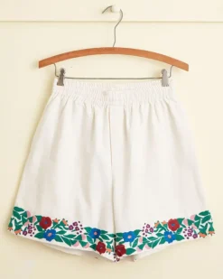 Men BODE Winter Garden Rugby Shorts