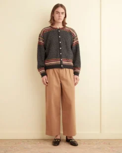 Men BODE Woodford Jacquard Cardigan