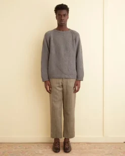 Men BODE Woodstock Stripe Trousers