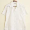 Men BODE Zephyr Cotton Short Sleeve Shirt - Xs