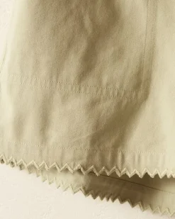 Men BODE Zig-Zag Hem Shorts - Mint
